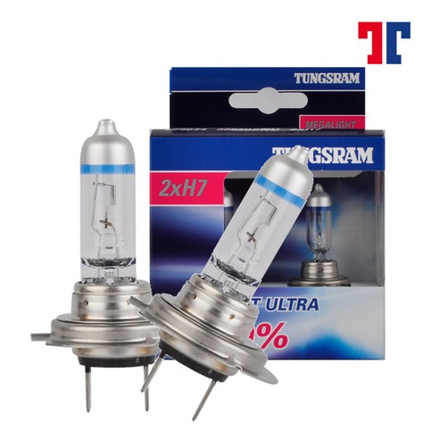 포터2 EV 20년형- 전조등 텅스람 울트라 H7 +120 [E1인증], 없음, 1개