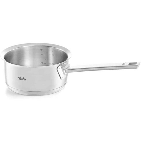 휘슬러 (Fissler) 한손 냄비 16cm 오리지널 프로피 컬렉션 소스 빵 가스 불IH 대응 스테인리스 냄비 무수 조리 독일제 [일본 정규 판매품] 084-158-16-100-A 실버, 1개