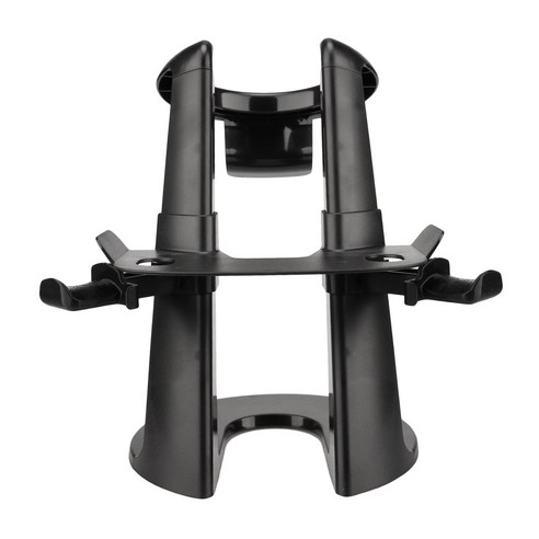 YSSHOP Quest Stable Base 용 VR 스탠드 헤드셋 디스플레이 홀더 마운트 스테이션, 26.6x18.2x7cm, 블랙, 플라스틱