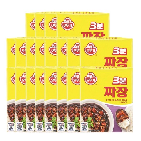 <올따옴> 오뚜기 3분짜장 200g x 20입, 1개
