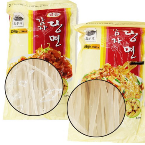 승현유통 천수원감자당면 넓은것, 400g, 2개