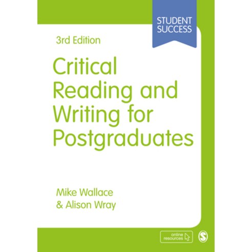 Critical Reading and Writing for Postgraduates Paperback, Sage Publications Ltd, English, 9781412961820