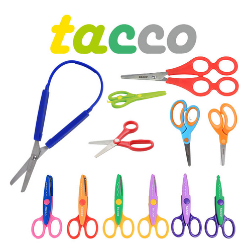 TACCO 유아용 디자인 가위 6종, 6종 풀세트, 1세트