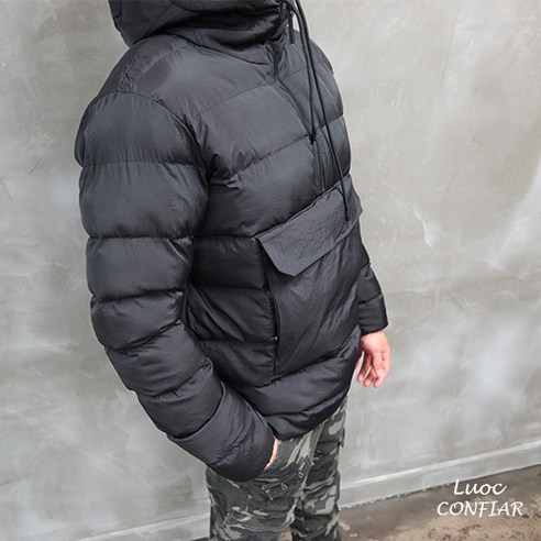 콘피아르 아노락 후드 패딩 점퍼, 겨울용 패딩 점퍼