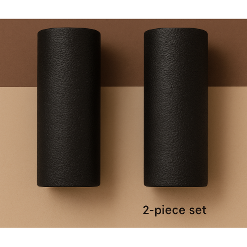 미니폼롤러 하드 EPP 셀프 발바닥 마사지 근막이완 필라테스 도구, 2개, 블랙