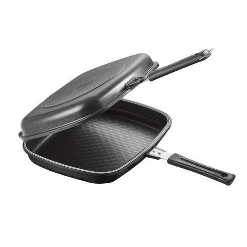 국산 대형 양면팬으로 맛과 편리함을 한번에!