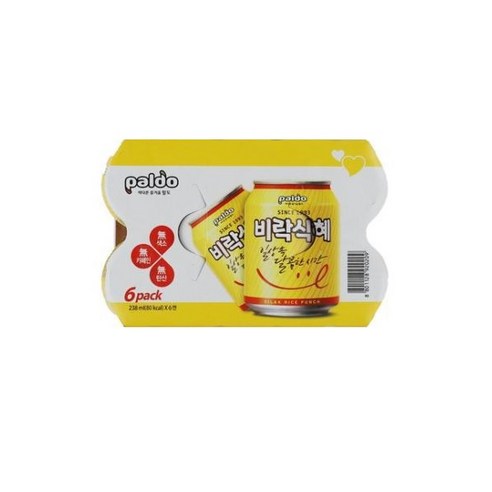 팔도 비락식혜 캔 340ml 12캔, 12개