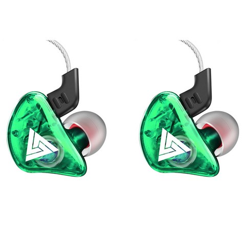 귀 이어폰에 유선 헤드폰 휴대전화용 스테레오 레이스 스포츠 헤드셋, 녹색, 유형2