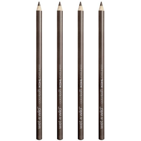 웻앤와일드 컬러아이콘 콜 아이라이너 1.4g, Pretty in Mink, 4개