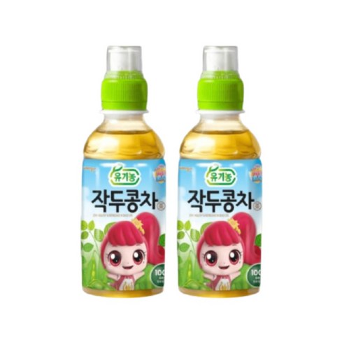 웅진 티니핑, 유기농 작두콩차, 200ml, 12개