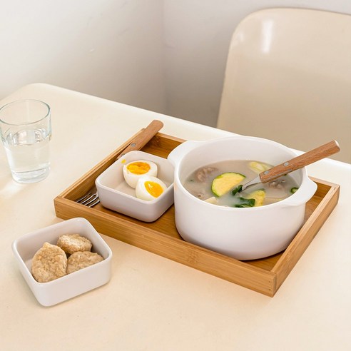 혼밥의 품격을 높이는 감성 1인 식기 세트