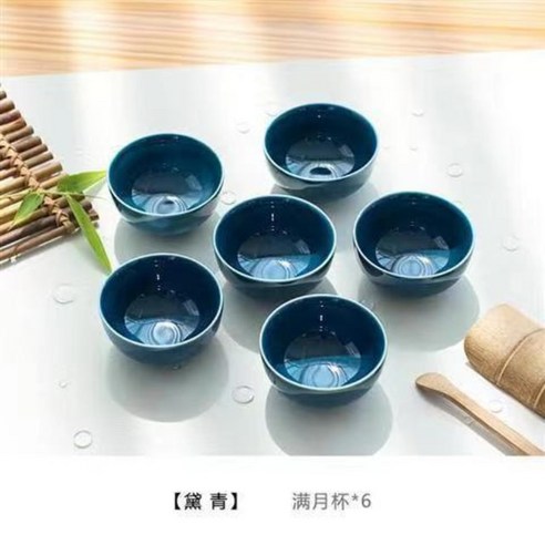 FREELIFE 전통찻잔세트 예쁜 도자기 JP-414, 6PCS 40ml17-444