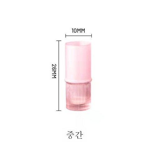 DFMEI 슬라브 유리 화병 거실 심플하고 모던한 테이블 플레이팅, DFMEI 신죽절 미디엄 호분