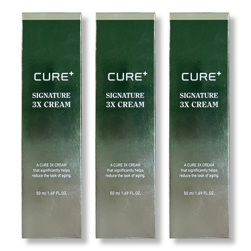 김정문알로에 라 센스 로에 큐어 시그니처 쓰리엑스 크림, 50ml, 3개