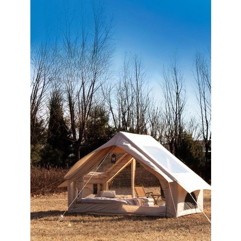 에어텐트 쉘터 감성 캠핑 리빙쉘은 캠핑과 야외 활동을 위한 아름다운 텐트입니다.