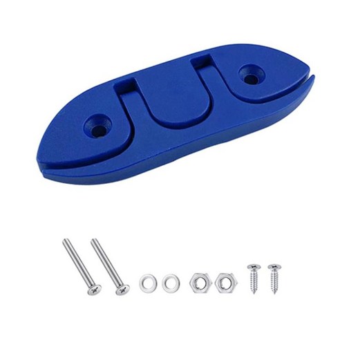 120mm 나일론 보트 접기 접기 패스너 포함, 파란색