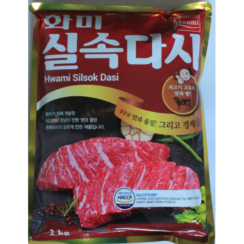 화미 쇠고기 실속다시, 2kg, 2개