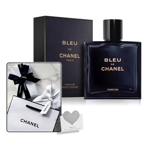 [CHANEL 정품] 샤넬 블루 드 샤넬 퍼퓸 빠르펭 백화점동일 샤넬선물포장, 1개, 50ml