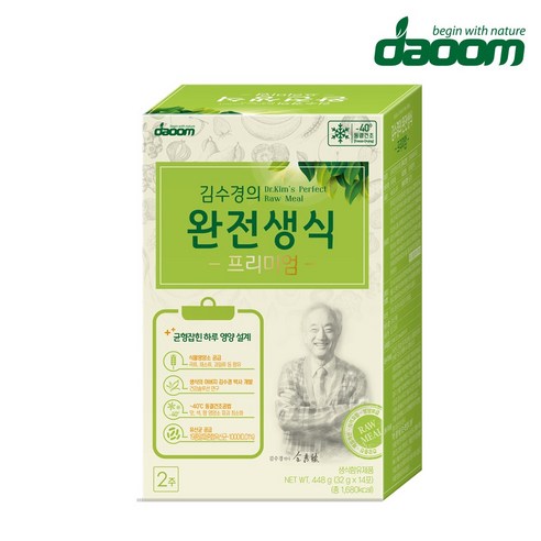 다움 김수경 박사의 완전생식 프리미엄, 448g, 1개