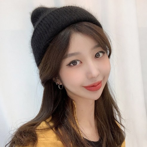 VANANA2 퐁당퐁당 앙고라 비니 털모자