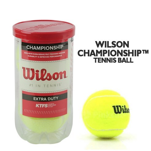윌슨 챔피온 테니스볼 - 경기용 최고의 선택