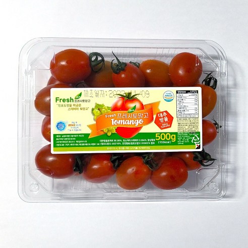 월산식품 [최상품] 스테비아 청포도향 방울토마토 500g 1kg 2kg 프레시토망고, 1팩 500g, 1개 - 방울토마토 | 쿠팡