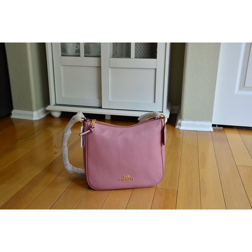 코치 C1648 엘리 파일백 가방 레더