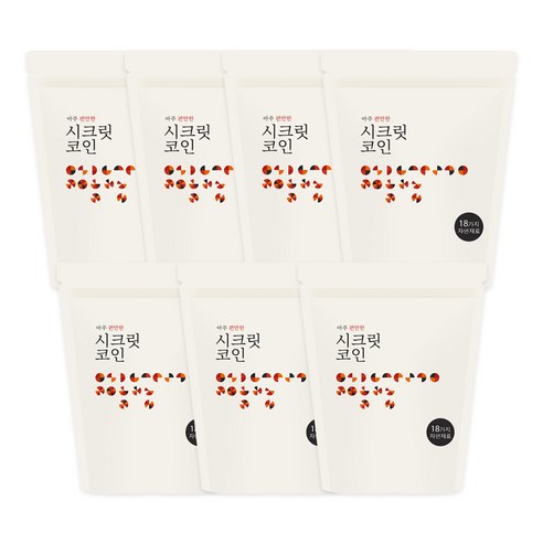 빅마마 시크릿코인 편안한맛, 4g, 100개