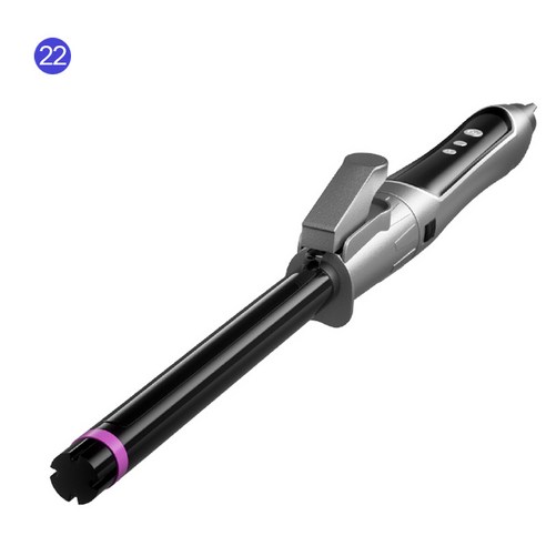 전문가용 헤어 미용 기계 봉고데기 아이롱 웨이브 고데기, 블랙 25MM