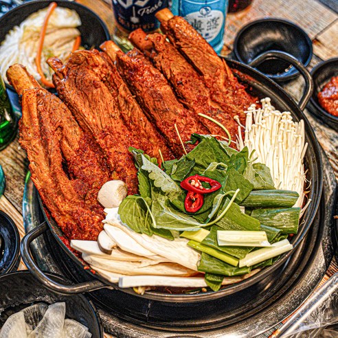 맛있고 간편한 미트홀 백립 마구리가 없는 소등갈비 골프채 갈비탕용