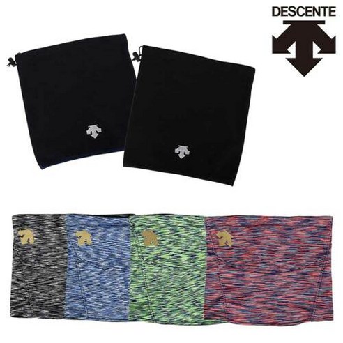 데상트 [DESCENTE] 기모 넥워머 6종 택1, 06_SN311WWA90 네이비:단일상품