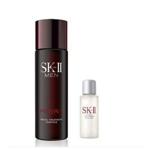 [백화점정품] sk2 맨피테라에센스75ml +클리어로션10ml/ sk2 남성화장품/sk2 쇼핑백증정, 75ml, 1개