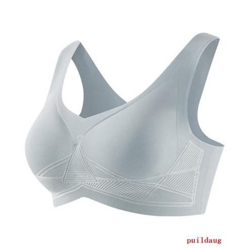 속옷 여름 얇은 원활한 스틸 링 스포츠 뷰티 조끼 작은 가슴 Wen 브래지어