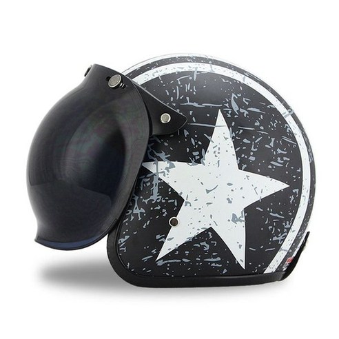 3/4 하프 헬멧 아라이램5 오픈페이스 AGV 덱스톤 SOL 할리 비틀 쇼에이 보난자 오토바이 용품 매장, 미국팀홍차버블미러