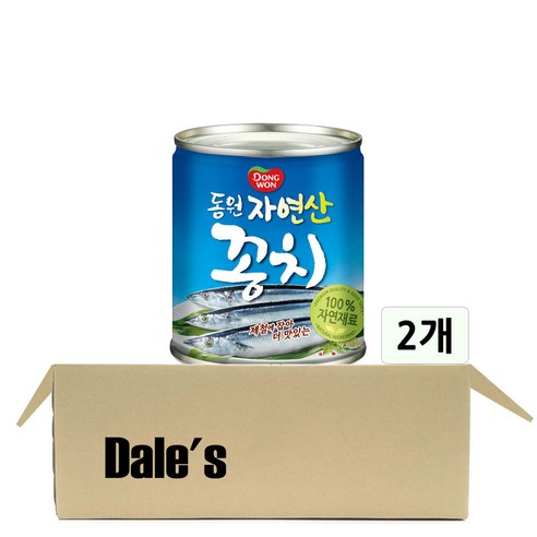 데일즈기획 동원 꽁치, 230g, 2개