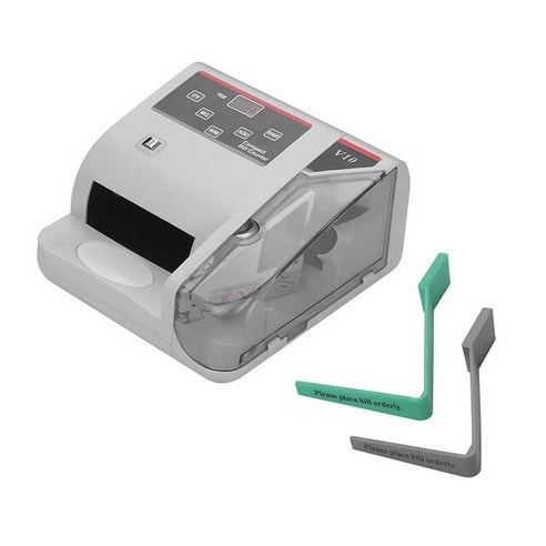휴대용 미니 머니 카운터 전세계 통화 현금 지폐 빌 UV/MG/WM 위조 탐지와 기계 탐지기를 계산, 01 GRAY_01 미국
