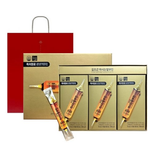 활력 넘치는 일상을 위한 선택, 김오곤 마시는 알부민 김오곤알부민