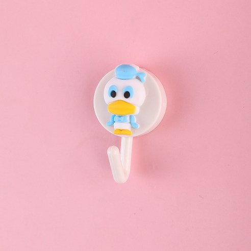 주방 애니메이션 갈고리 펀치 면제 강력 접착제 갈고리 벽걸이식 흔적 승중 창의 귀여운 애니메이션 갈고리, 탕오리