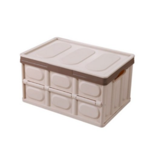 코끼리리빙 3055 접이식 리빙 폴딩 공간박스 30L ElB-3055, 1개, 브라운