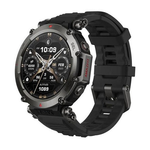 어메이즈핏 티렉스 울트라 스마트워치, 블랙, 46mm, GPS