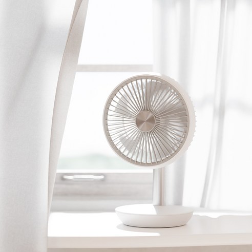 솔러스에어 3D 입체회전 12인치 스탠드 선풍기 AIR1202F, 화이트