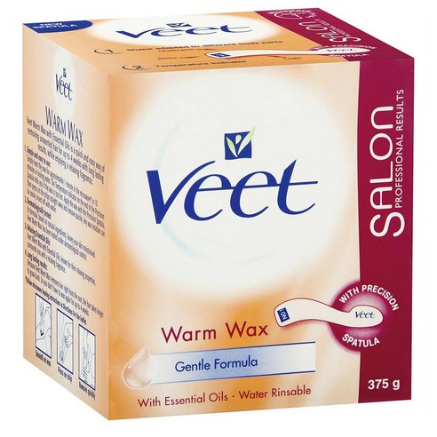 Veet 비트 헤어 리무벌 왁스 웜 375g 2개