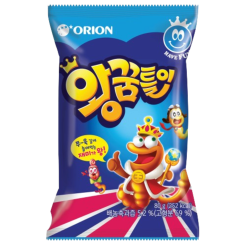 오리온 왕꿈틀이 젤리