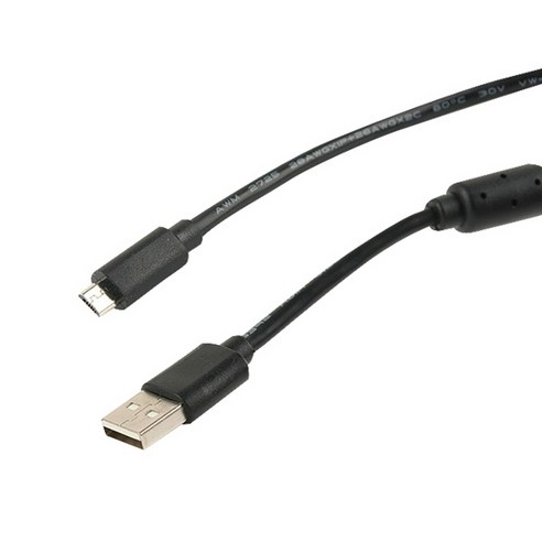USB2.0 MICRO 5핀 노이즈필터 케이블 1.5M IT748