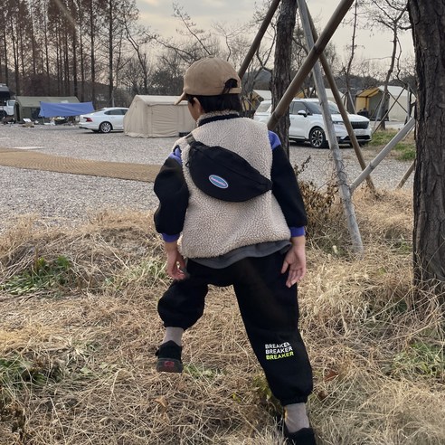 아이들의 즐거운 외출을 책임지는, 가볍고 튼튼한 캔버스 힙색