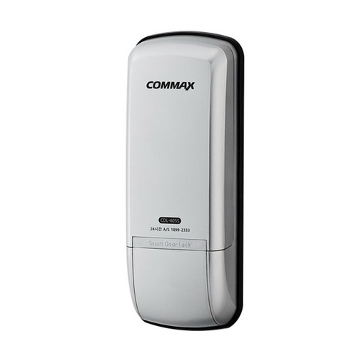 COMMAX 스마트 도어락 실버 보조키 CDL-405S