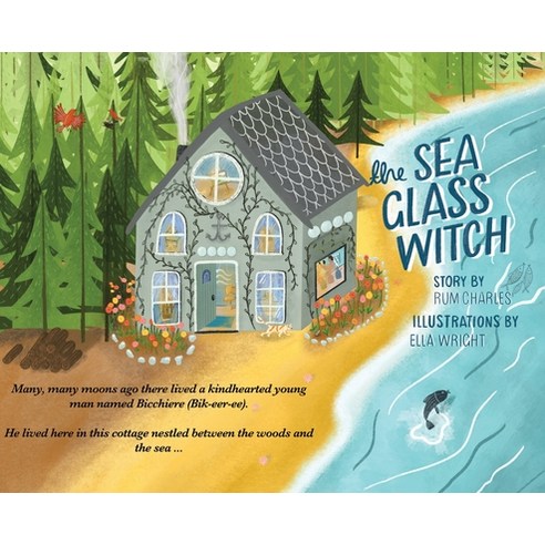(영문도서) The Sea Glass Witch Hardcover, Tellwell Talent, English, 9780228852834