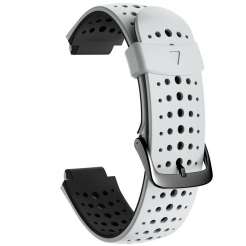 Garmin Forerunner 25 220 230 235 Lite 620 630 735 XT 스트랩 15mm 방수 통기성 실리콘 고무 손목 밴드 가민 시계대, #6