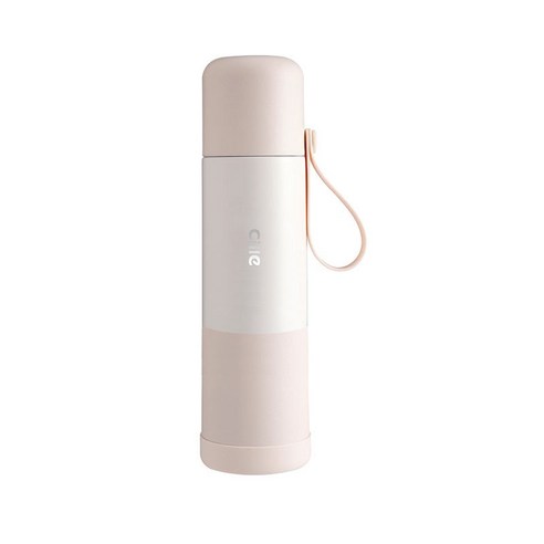 씰레 콘트랙 컬러 스테인리스 스틸 보온병, 라이트 핑크, 500ml