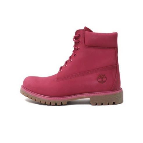 팀버랜드 A5VHD-PINK 남자 여자 공용 방수 스니커 부츠 워커 남성용 Timberland 6인치 프리미엄 DARK PINK NUBUCK【A5VHD-PINK】 팀버랜드6인치 Best Top5